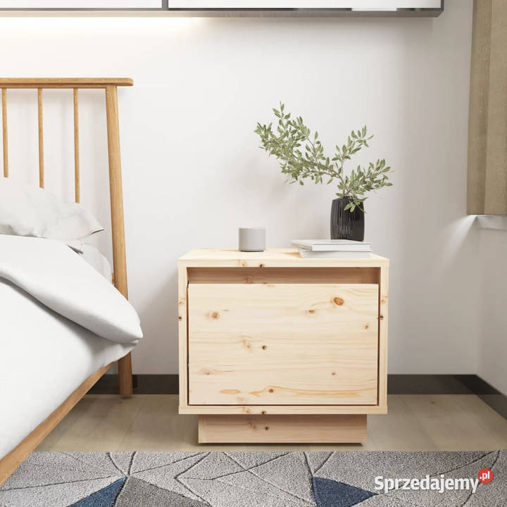 Szafka nocna 35x34x32 lite drewno sosnowe Warszawa