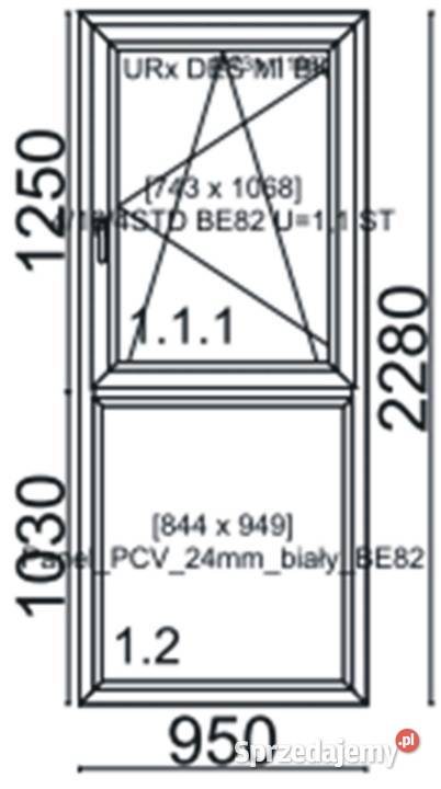 Okno 950x2280 Łomża