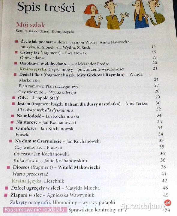 Jutro pójdę w świat kl 6 H Dobrowolska U sprzedam