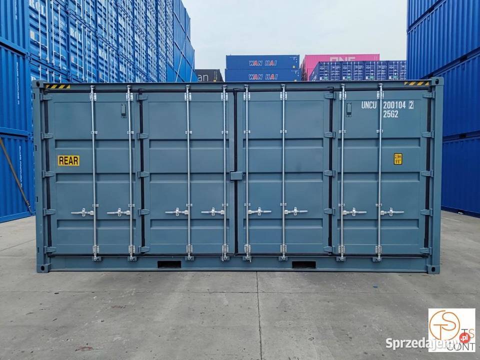 Kontenery morskie magazynowe OPEN SIDE 20 DV OS Katowice