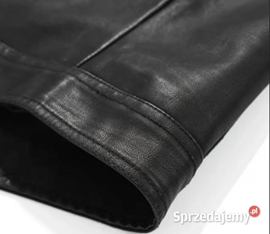 Kurtka skórzana czarna Wrocław