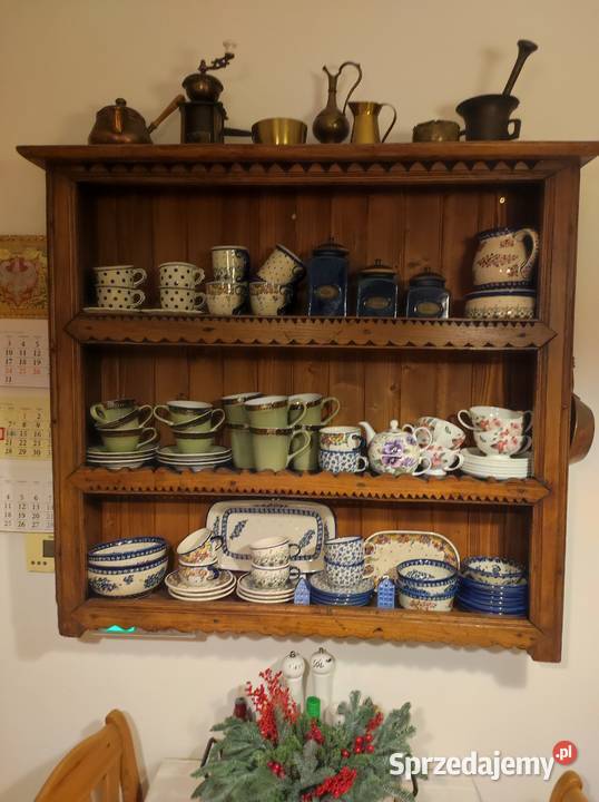 Półka wykonana ręcznie z drewna Kraków