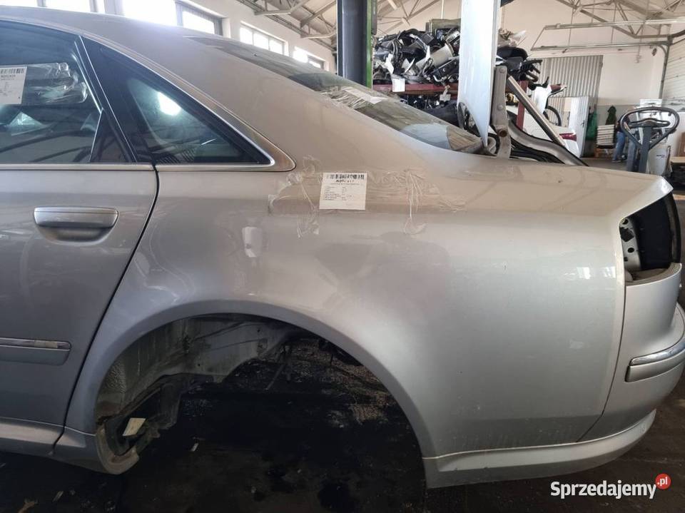 ĆWIARTKA BŁOTNIK LEWY TYŁ AUDI A8 D3 Lipno