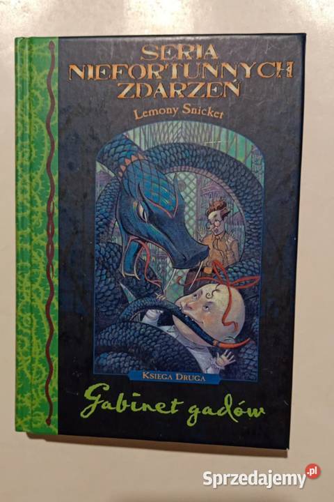 14 Seria Niefortunnych Zdarzeń Lemony Snicket 3 Poznań sprzedam