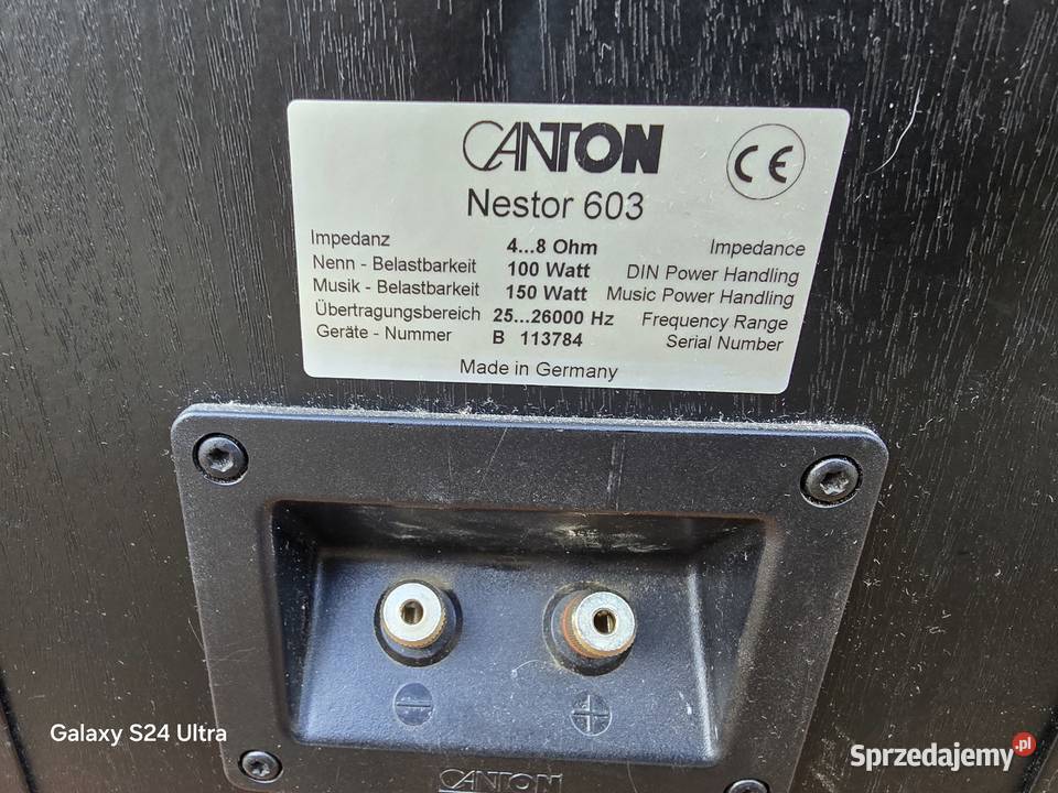 kolumny canton nestor 603