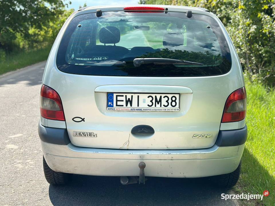 Renault Megane I 19 Scenic 19d sprawny HAK Wieluń