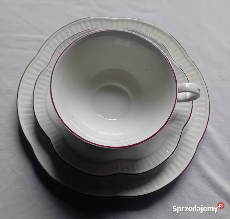 Zestaw śniadaniowy tio art deco Niemcy okres Koźminek