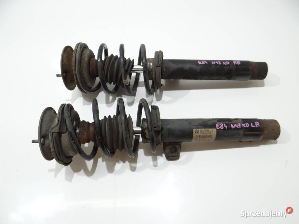 AMORTYZATORY PRZÓD KOMPLET BMW X1 E84 N47 20D Zawieszenie i amortyzacja