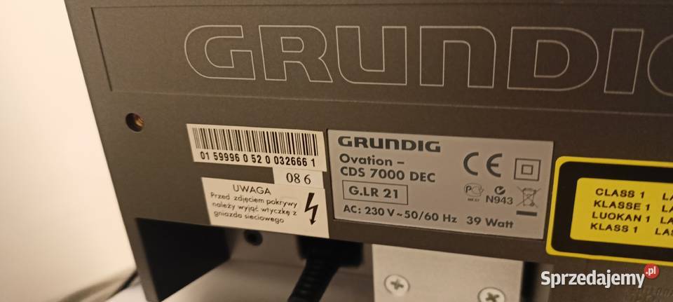 Mini wieża Grundig Ovation2 CD USB budzik Tuner Sędziszów