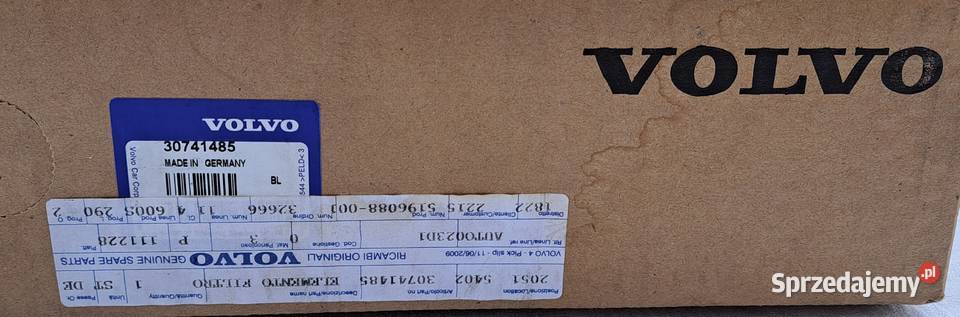 FILTR POWIETRZA VOLVO S40 V40 C70 C30 V50 20 24 Mielęcin sprzedam