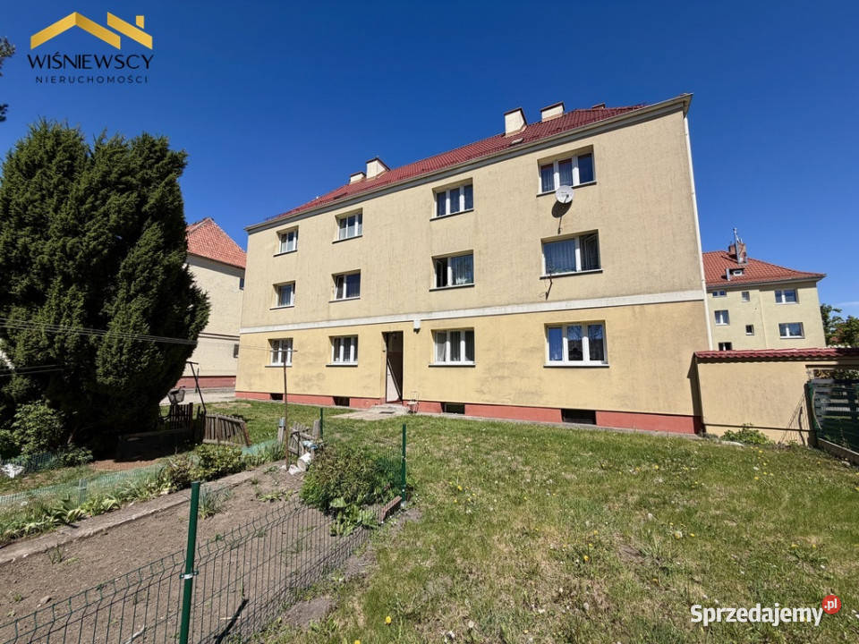 Mieszkanie 65 m na parterze 3 pokoje Malbork parter sprzedam