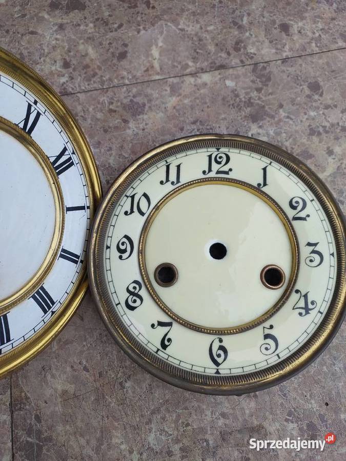 689 Tarcza zegara ściennego GB Gustav Becker 145 Tczew sprzedam