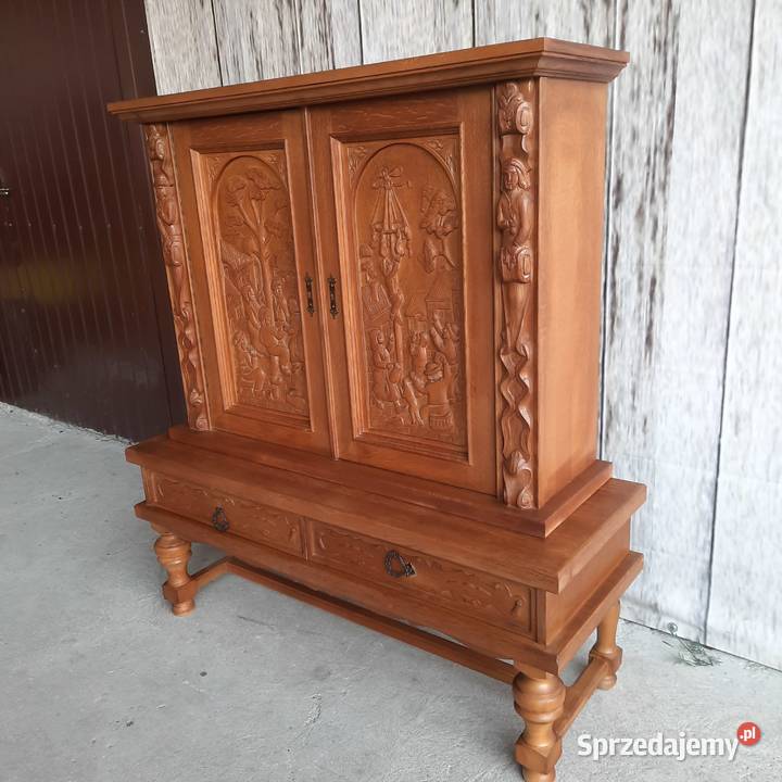 komoda bieliżniarka rzeżbiona 938