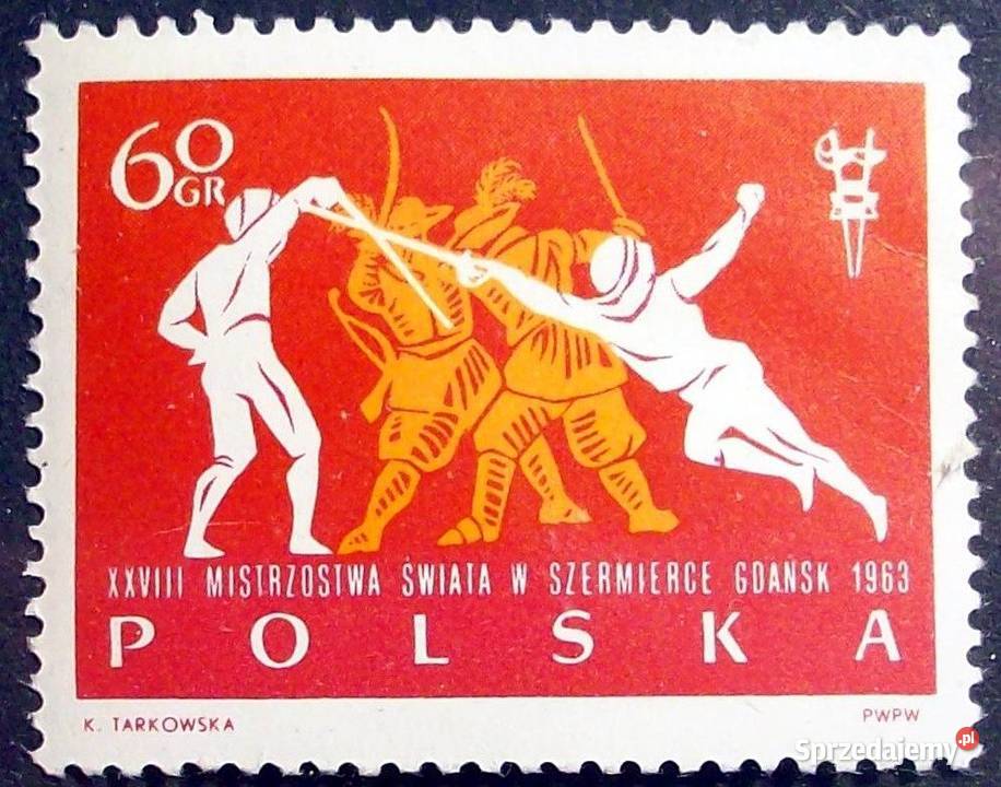 Znaczki polskie 1963 II kwartał luzaki Leźnica Wielka-Osiedle