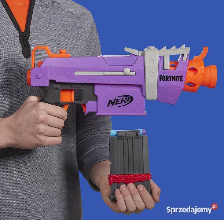 Nerf FORTNITE SMGE Blaster na Baterie Wyrzutnia Pozostałe Mogilany sprzedam