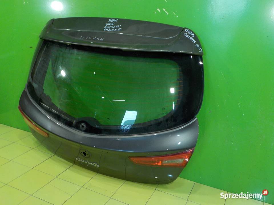 ALFA ROMEO GIULIETTA 14 TB 13r HB 5D klapa tyl Suków