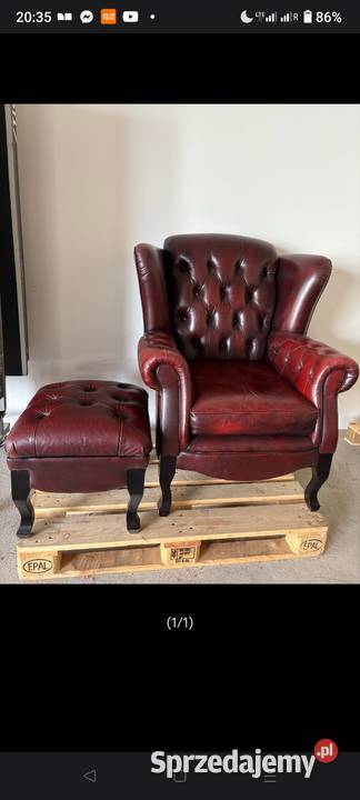 Chesterfield fotel Biała Podlaska sprzedam