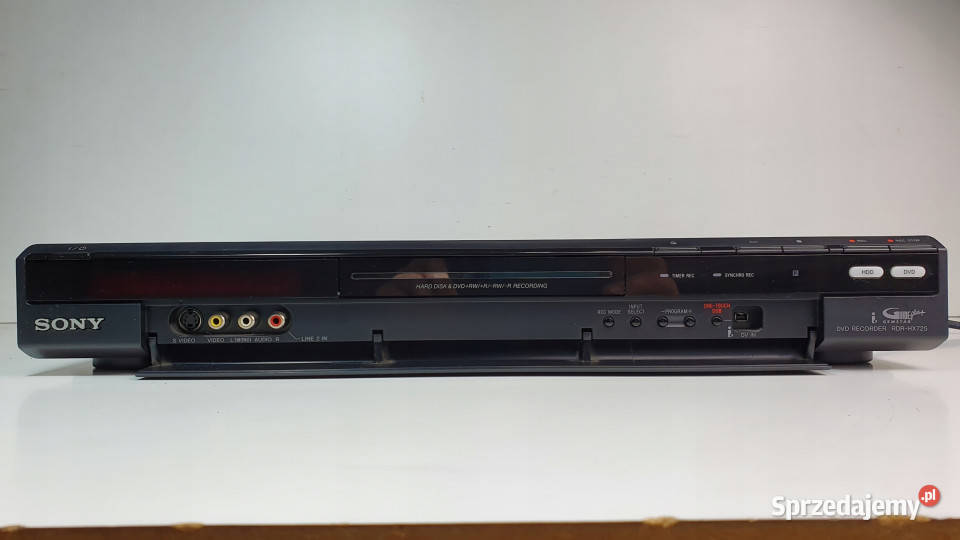 SONY CD RDR hx 725 Nagrywarka DVD HDD odtwarzacz Międzychód sprzedam