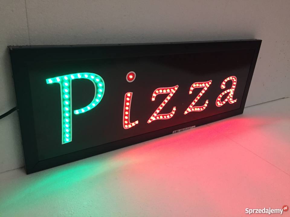 Reklama LED migająca 70x25 zewnętrzna Gastronomia Pomiechówek