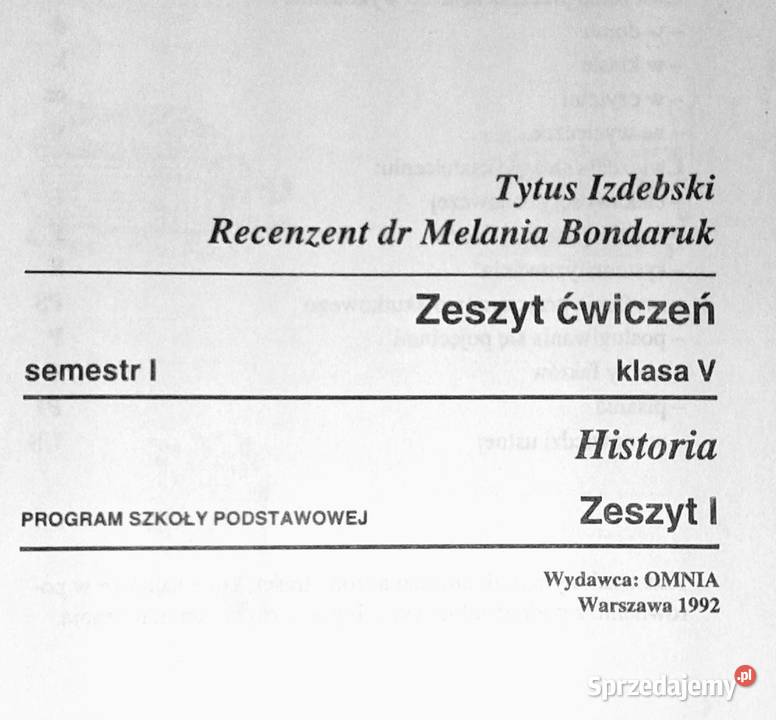Histroia 5 Świat przed wiekami Zeszyt ćwiczeń Chełm