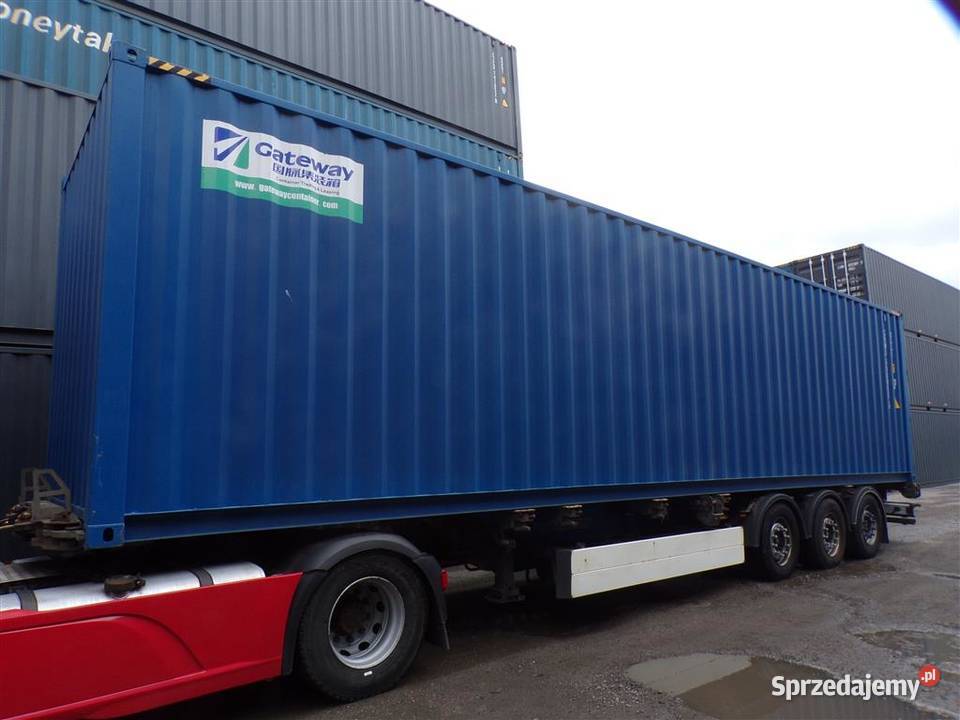 Kontener morski magazynowy 40 hc jednej trasie
