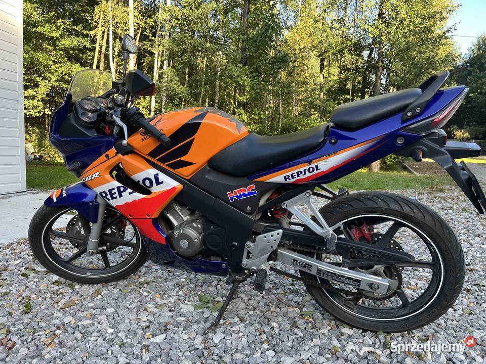 Honda CBR 125R Repsol ikona wśród sportowych Głogów Małopolski sprzedam