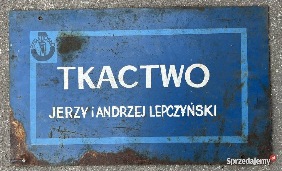 Tablica Rzemiosło Tkactwo