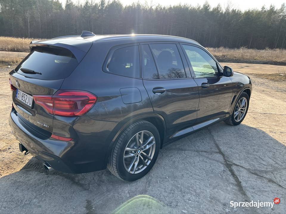 BMW X3 G01 MPakiet 252 4x4 20 XDrive 30i 2019 gniazdo AUX X3 Białystok