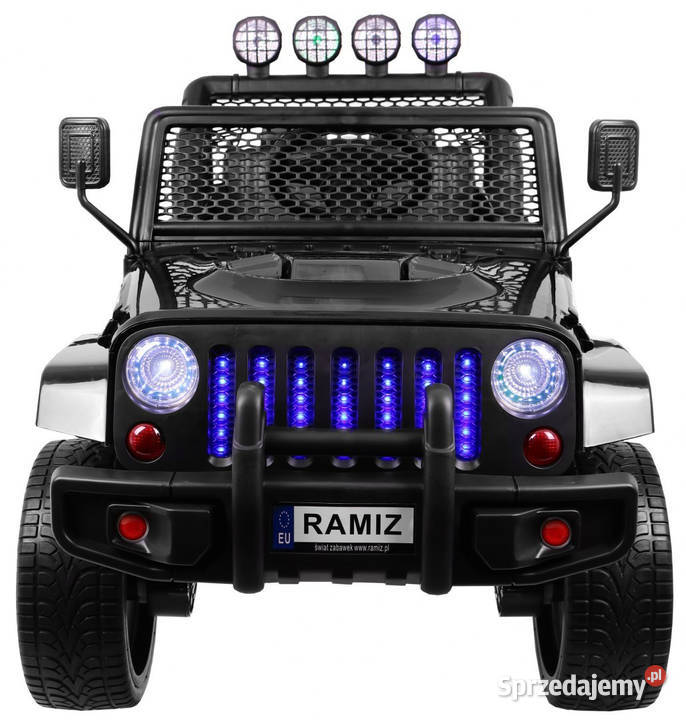 Pojazd Terenowy Raptor Drifter 4x4 Czarny 12V Łopuszno