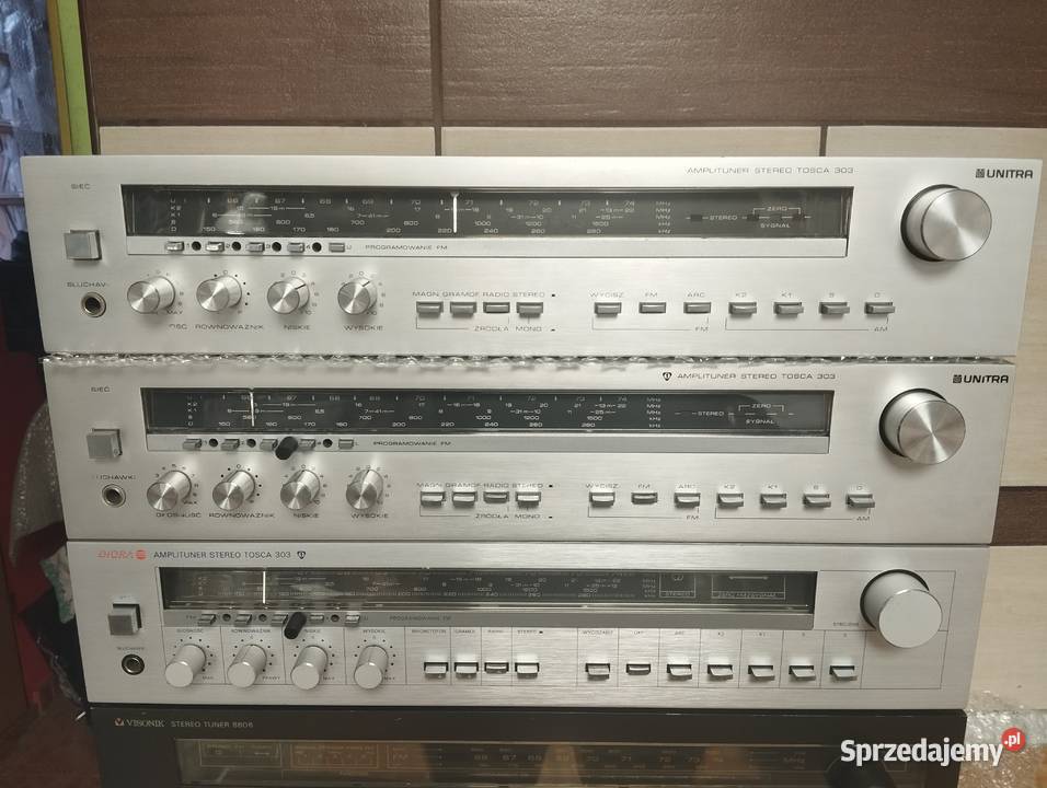 Amplituner Radio stereo Toscqa AWS 303 renowacji Zabrze sprzedam