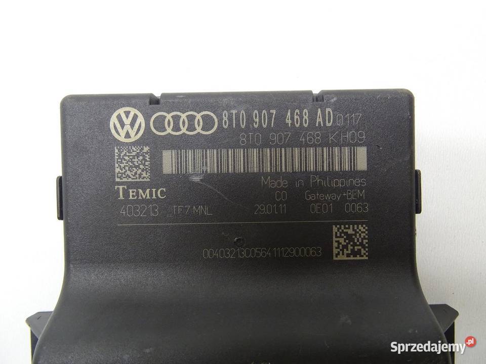 MODUŁ STEROWNIK GATEAWAY 8T0907468AD AUDI A4 B8