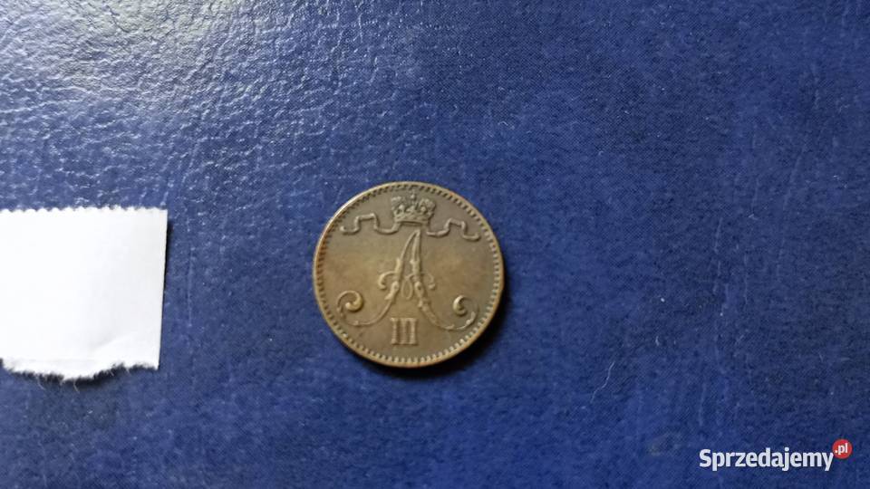 Stare monety 1 penni 1894 Finlandia