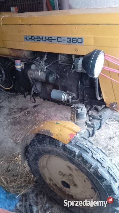 Ursus 4011 z silnikiem c360 z wpisem w dowodzie Frampol