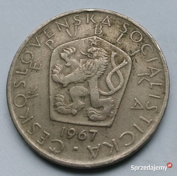 CZECHOSŁOWACJA5 KORON1967 r Legionowo
