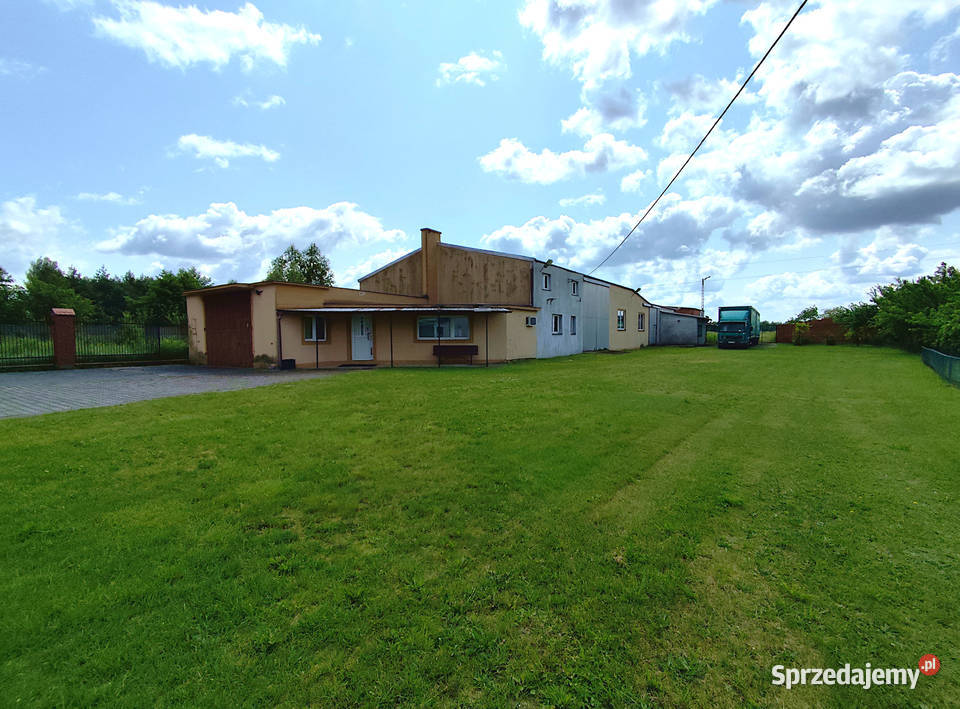 Sprzedam dom z halą produkcyjną Sprzedaż