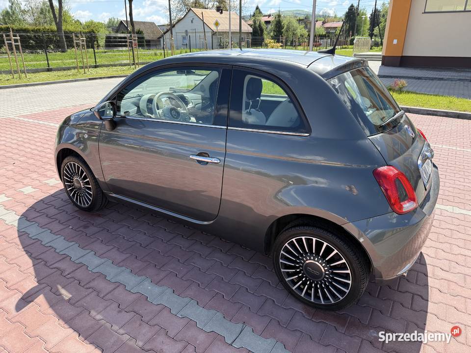 Fiat 500 led tablet felgi 16 tempomat panorama Wadowice