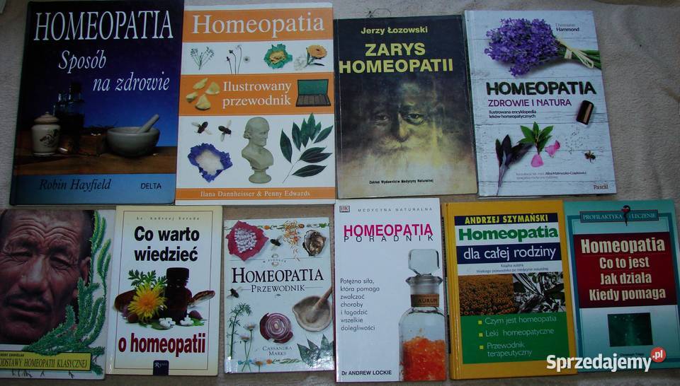 Homeopatia książki Książki i Podręczniki Radom sprzedam