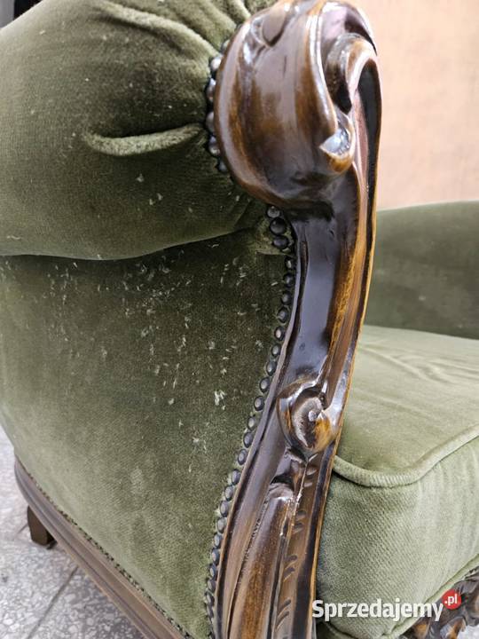 Ludwikowski komplet wypoczynkowy sofa 2 fotele Nowy Sącz