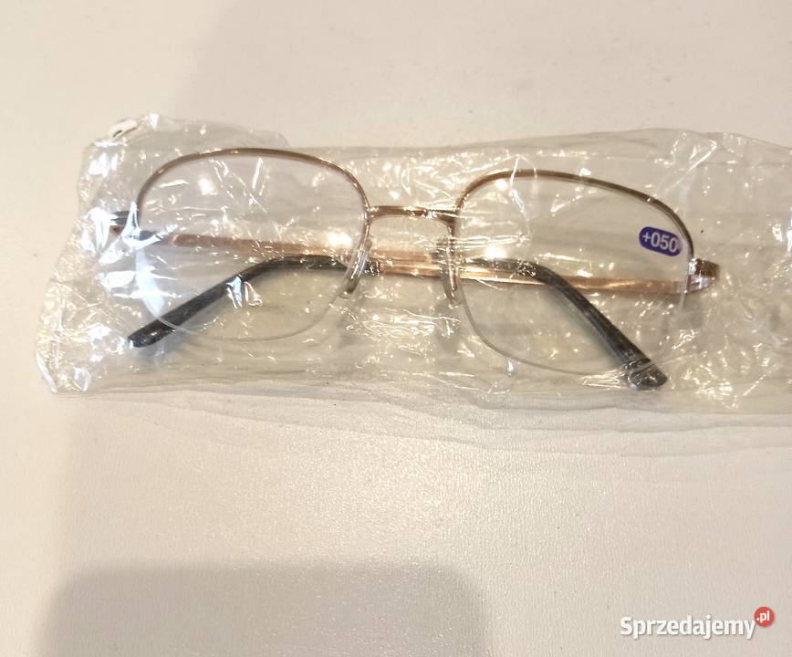 Okulary korekcyjne 050 z PRL vintagr łódzkie Łódź