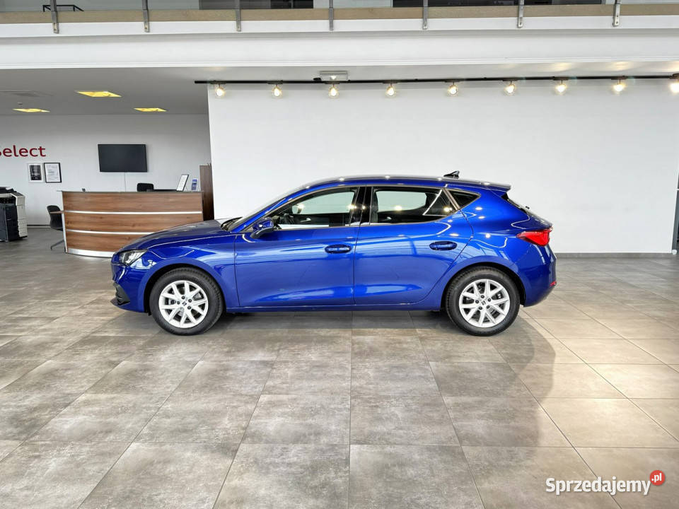 Seat Leon Style 15TSI 130 M6 2021 r salon fa VAT immobilizer Myślenice