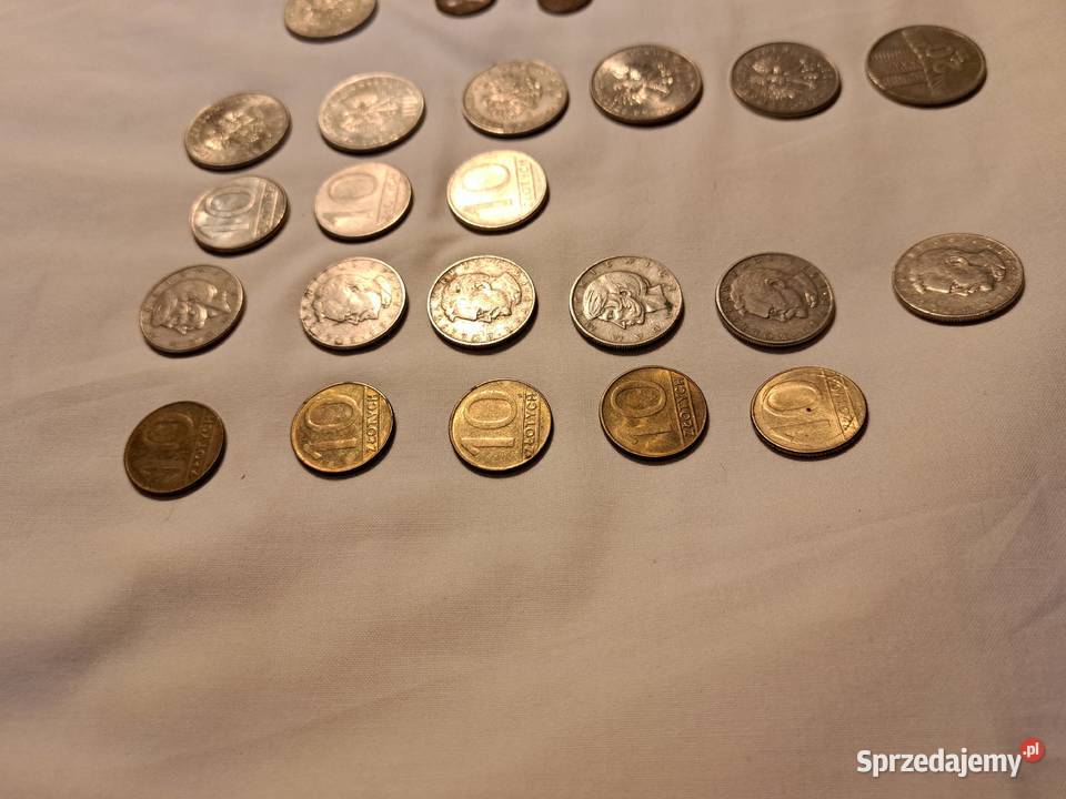 Monety PRL zestaw różnych 23 sztuk Brzesko