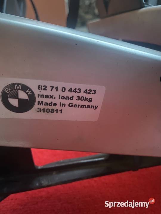 Bagażnik na dwa Rowery orginalny Bmw na hak Poznań