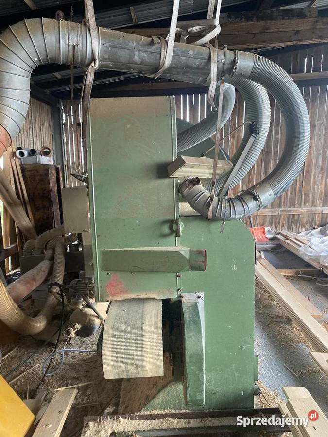 Szlifierka Czyszczarka przelotowa DWIE głowice małopolskie Olkusz