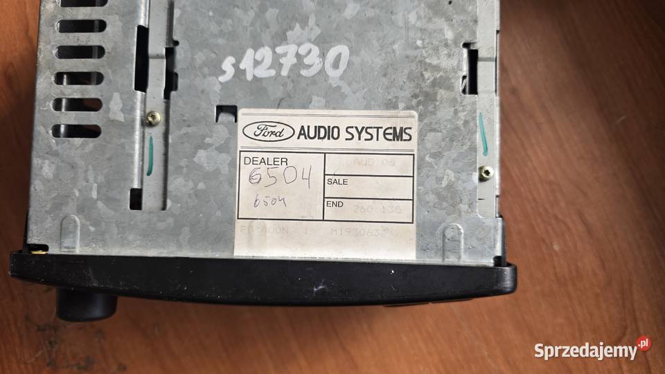 Oryginalne radio Ford 4000 RDS śląskie Sosnowiec
