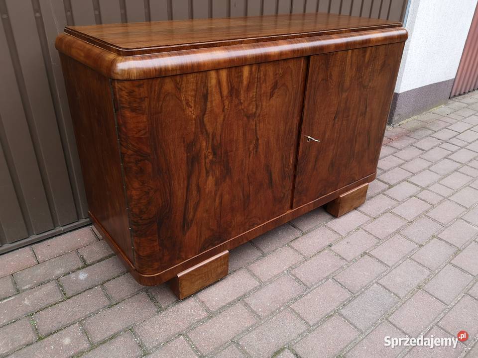 Komoda ARTDECO Orzech Zgrabna Stara Antyk Swarzędz
