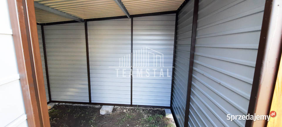 SCHOWEK DOMEK OGRODOWY 3m x 25m spad w lewo dolnośląskie Wrocław