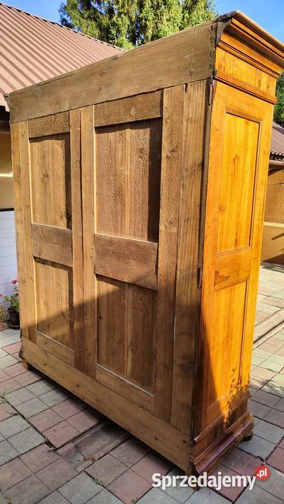 Drewniana stara szafa rozkładana 62cm Rzeszów