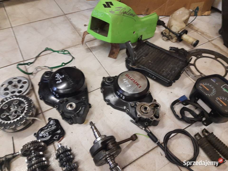 Suzuki RG 80 silnik części wał sprzęgło skrzynia Jelenia Góra
