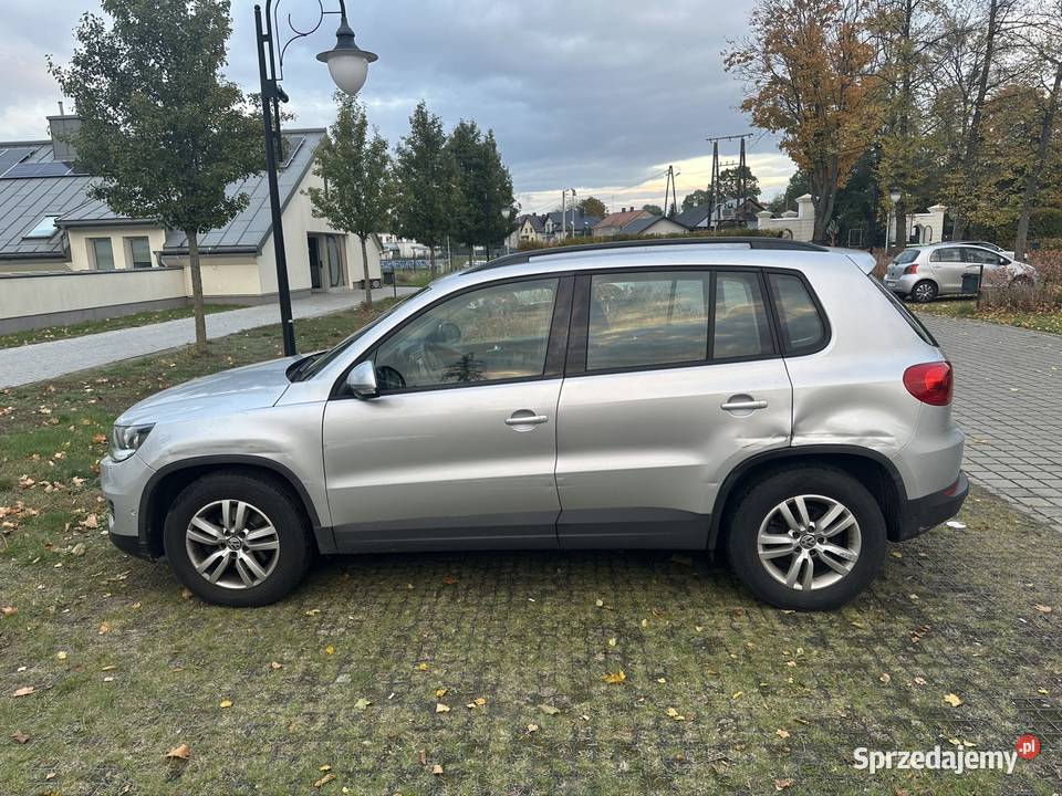 Tiguan uszkodzony bok podgrzewane fotele Biała Podlaska