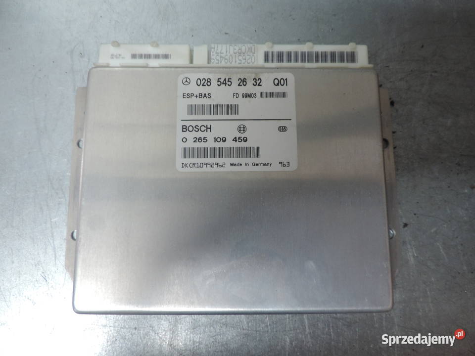 STEROWNIK ESP0265109459 MERCEDES W168 osobowe małopolskie Nowy Sącz